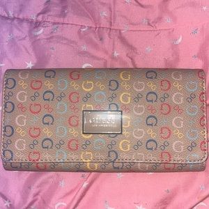 Guess Multi/Tan Wallet